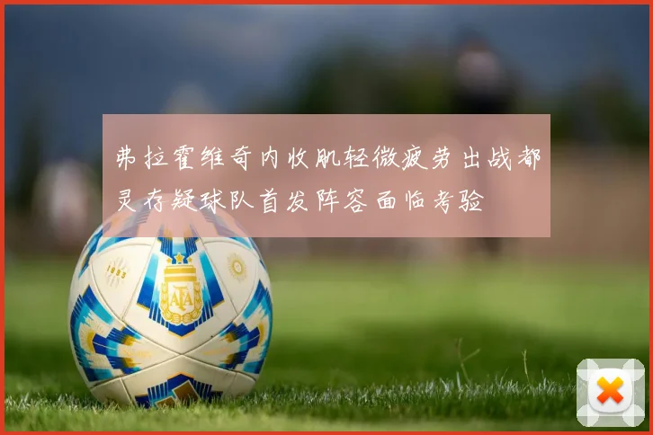 弗拉霍维奇内收肌轻微疲劳出战都灵存疑球队首发阵容面临考验